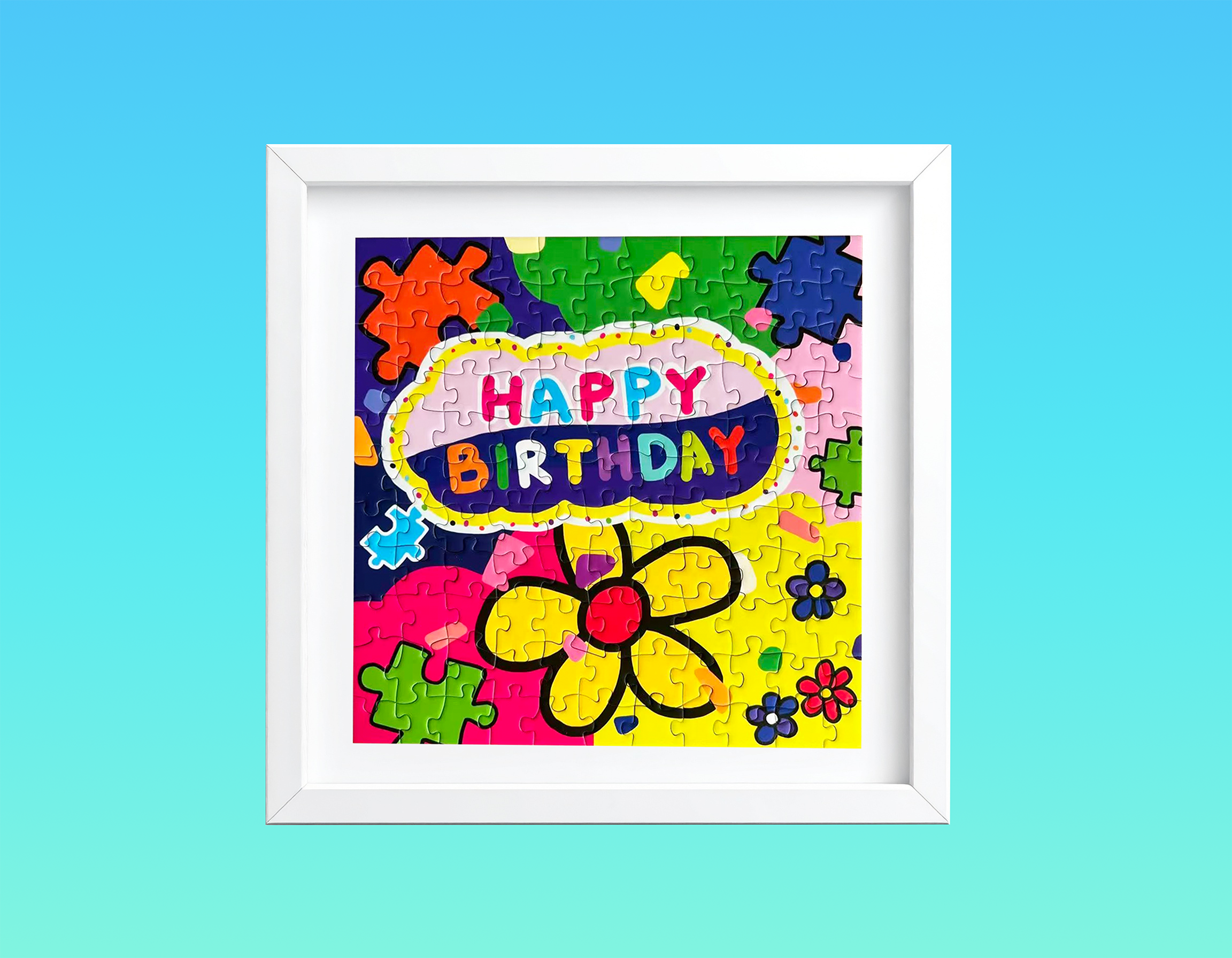 Happy Birthday | 121-Piece Jigsaw Puzzle